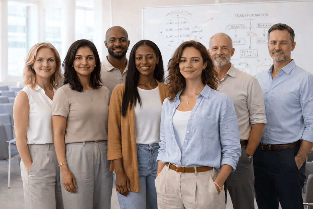 A group of coaches was empowered and transformed after going through Life Coaching Courses in South Africa